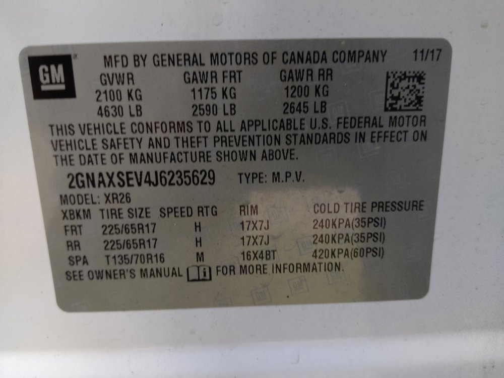 Used 2018 Chevrolet Equinox LT image 33