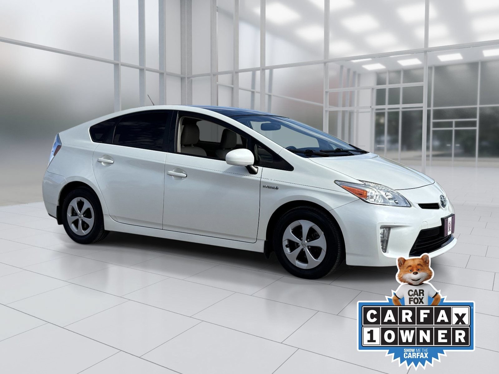 Used 2015 Toyota Prius Four w/ Deluxe Solar Roof Package FWD image 8