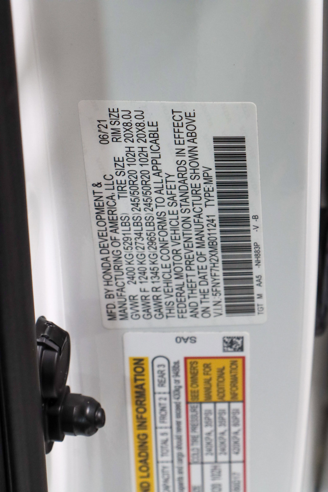 Used 2021 Honda Passport Sport image 31