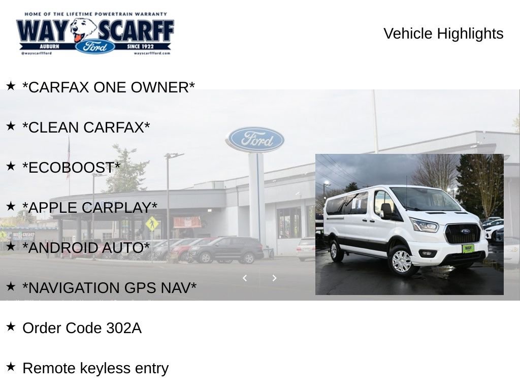 Used 2023 Ford Transit 350 XLT image 9