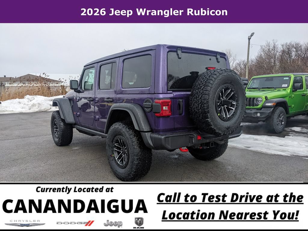 New 2026 Jeep Wrangler Unlimited Rubicon w/ Xtreme 35 Tire Package AWD/4WD image 8