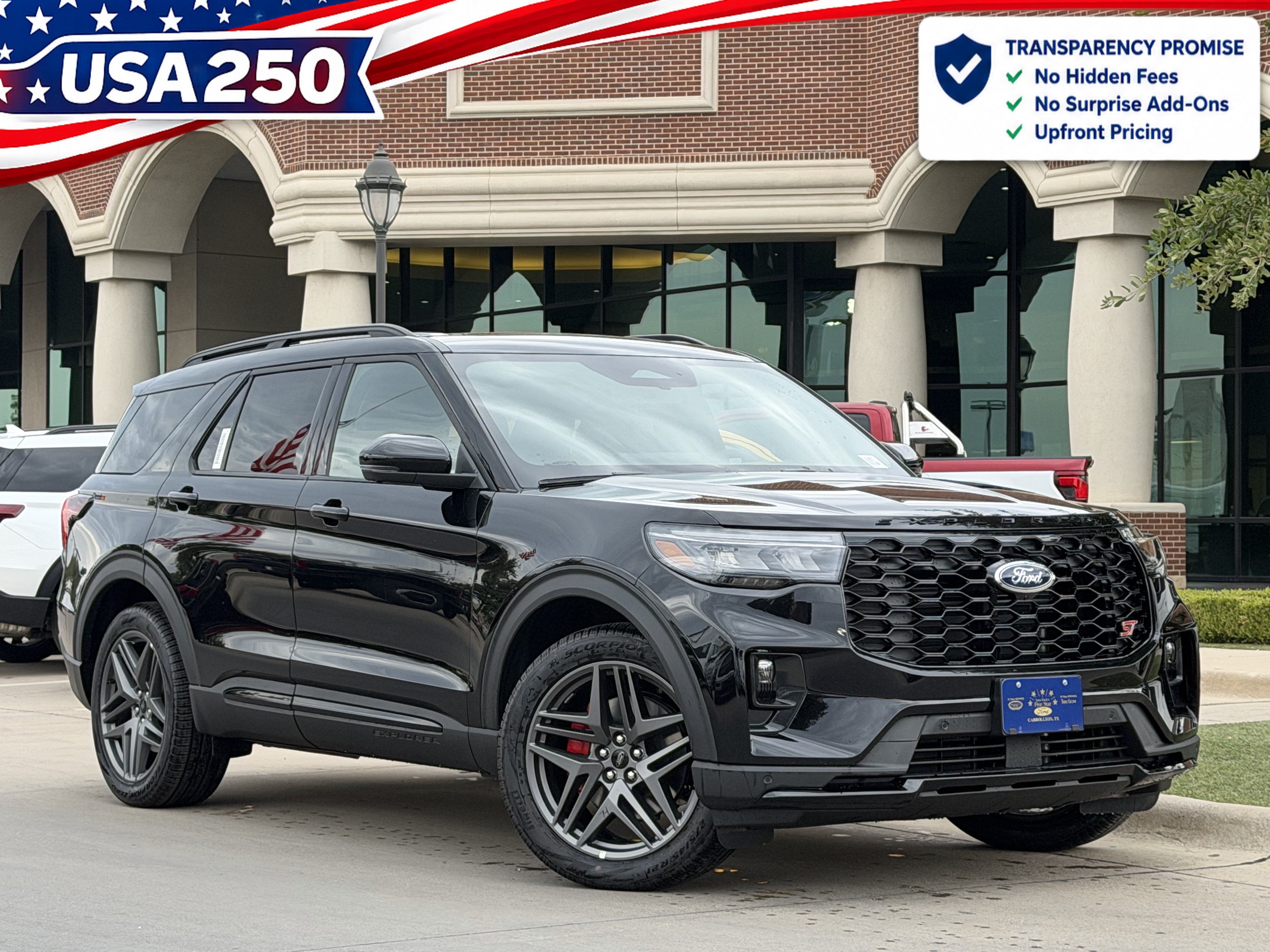 New 2026 Ford Explorer ST w/ Sun And Sound Package