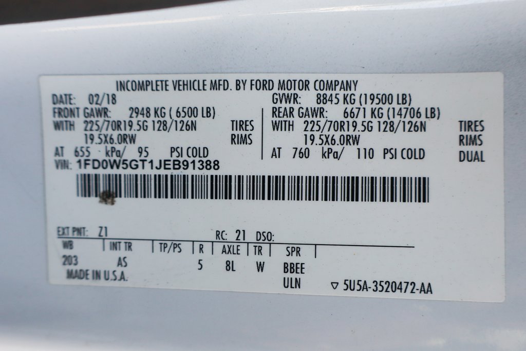 Used 2018 Ford F550 2WD Crew Cab Super Duty image 45