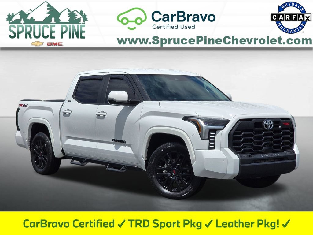 Used 2024 Toyota Tundra SR5 w/ TRD Sport Premium Package AWD/4WD image 1