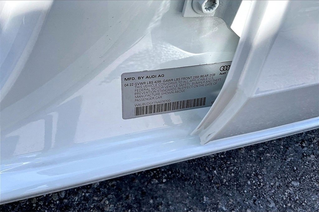 Certified 2022 Audi A3 2.0T Premium Plus w/ Premium Plus Package image 30