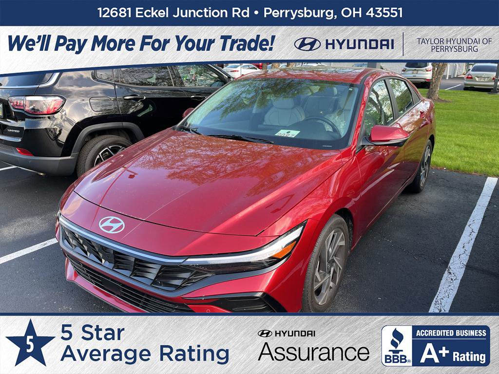 Certified 2024 Hyundai Elantra Limited FWD image 1