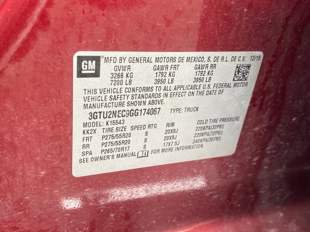 Used 2016 GMC Sierra 1500 SLT w/ SLT Premium Package AWD/4WD image 25