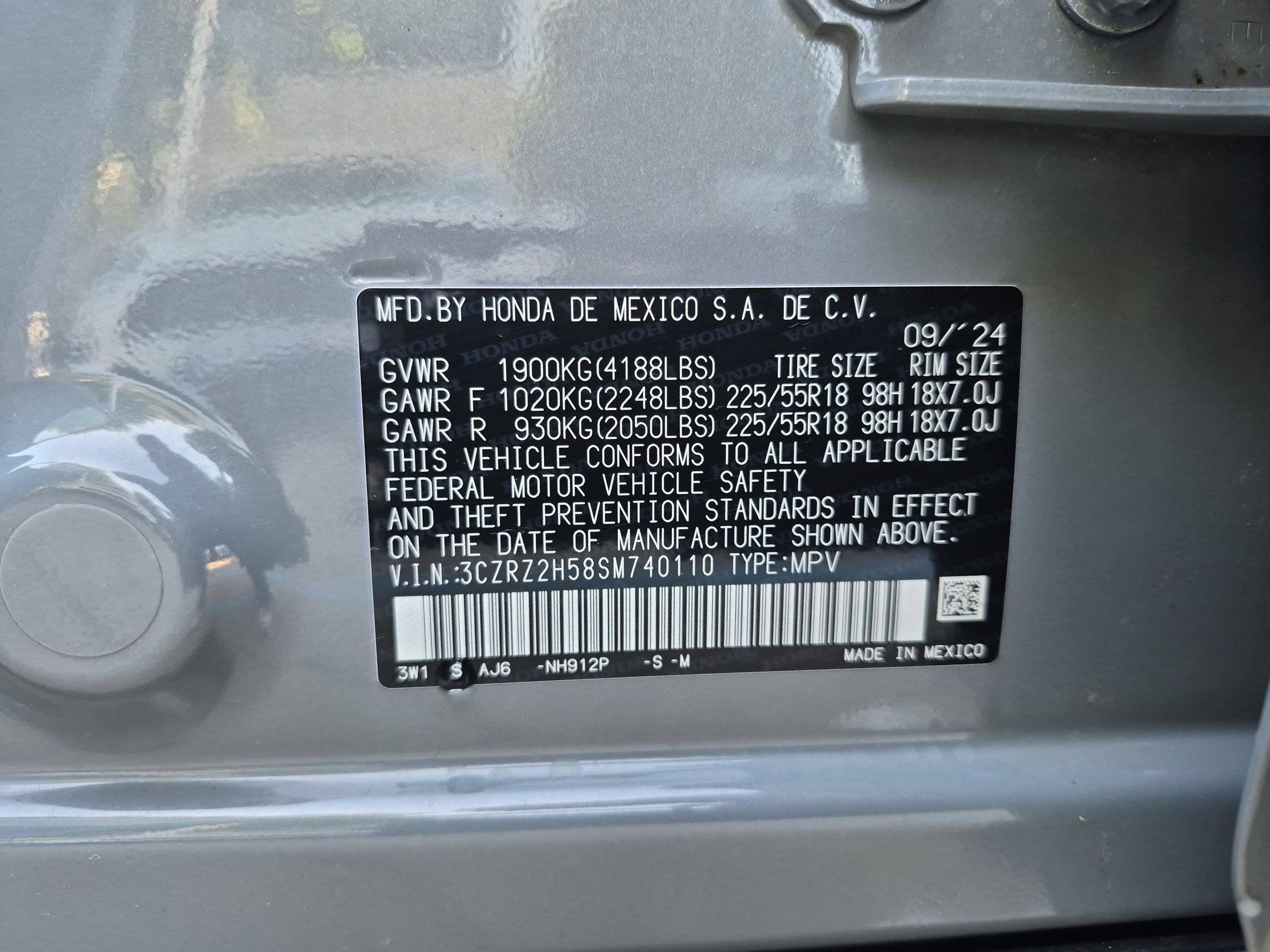 Used 2025 Honda HR-V Sport image 34