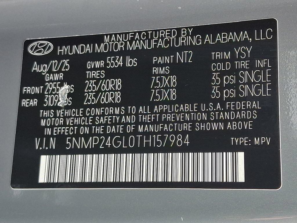 Used 2026 Hyundai Santa Fe SEL FWD image 24