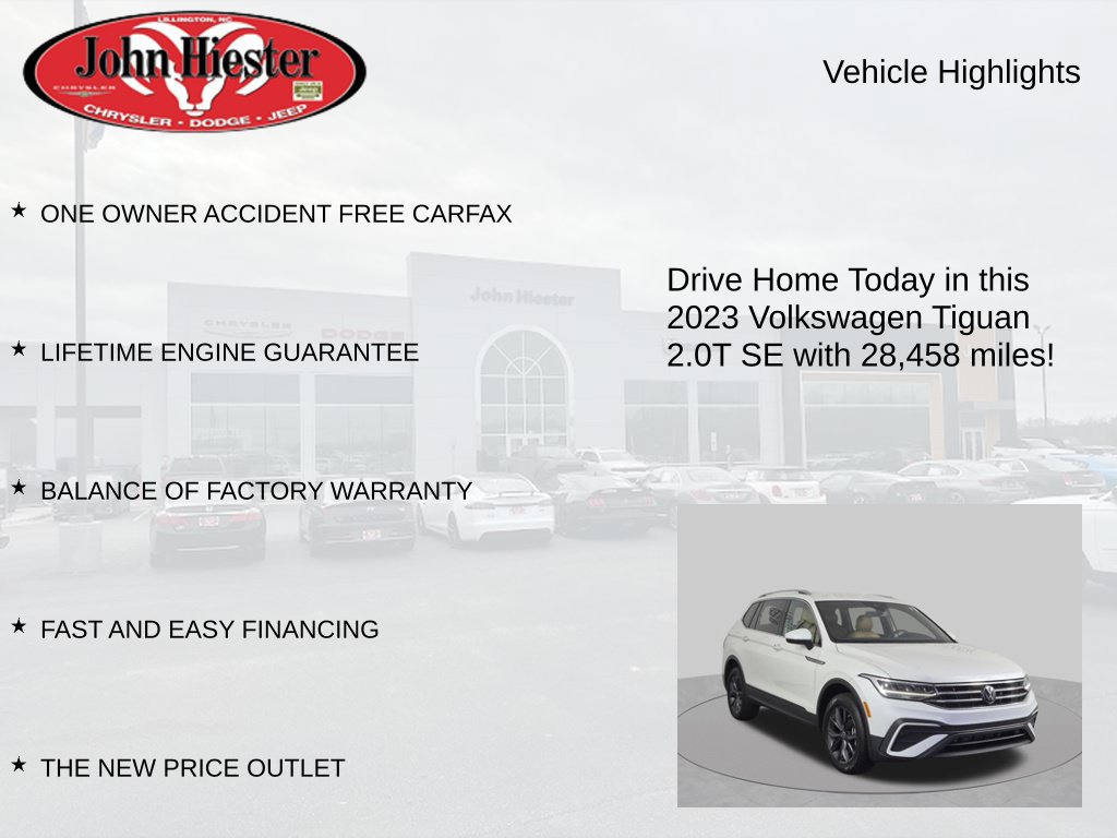 Used 2023 Volkswagen Tiguan SE FWD image 5