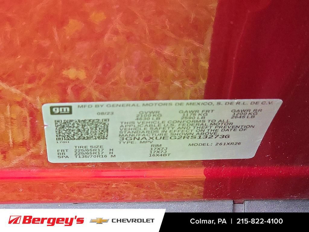 Certified 2024 Chevrolet Equinox LT AWD/4WD image 27