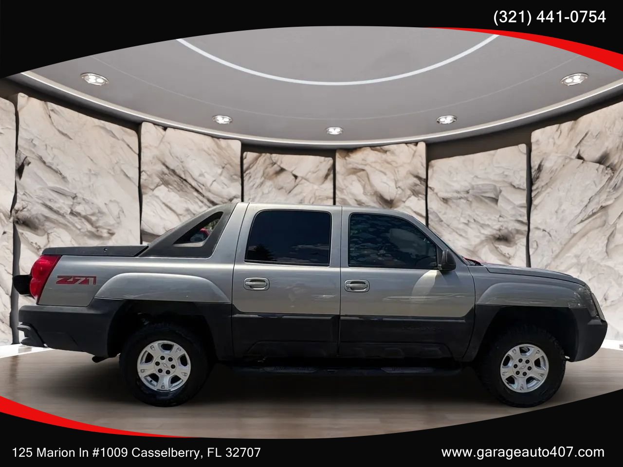 Used 2003 Chevrolet Avalanche 4x4 w/ Suspension Package, Off-Road image 8