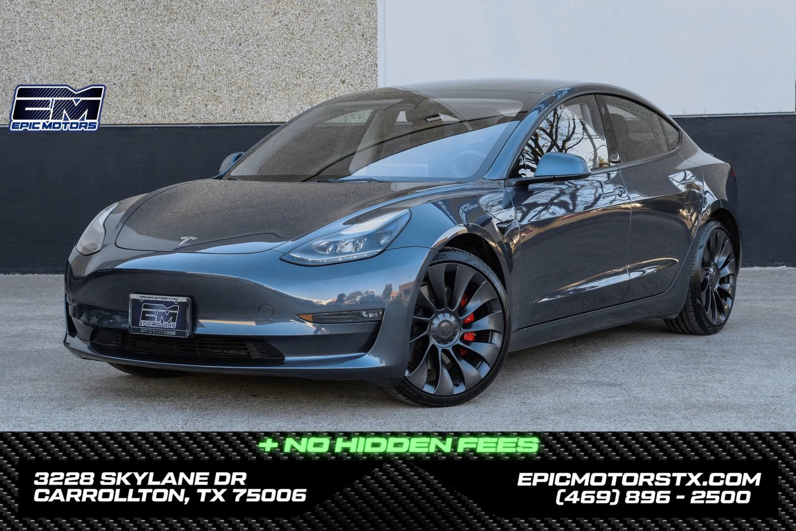 Used 2023 Tesla Model 3 Performance AWD/4WD image 1