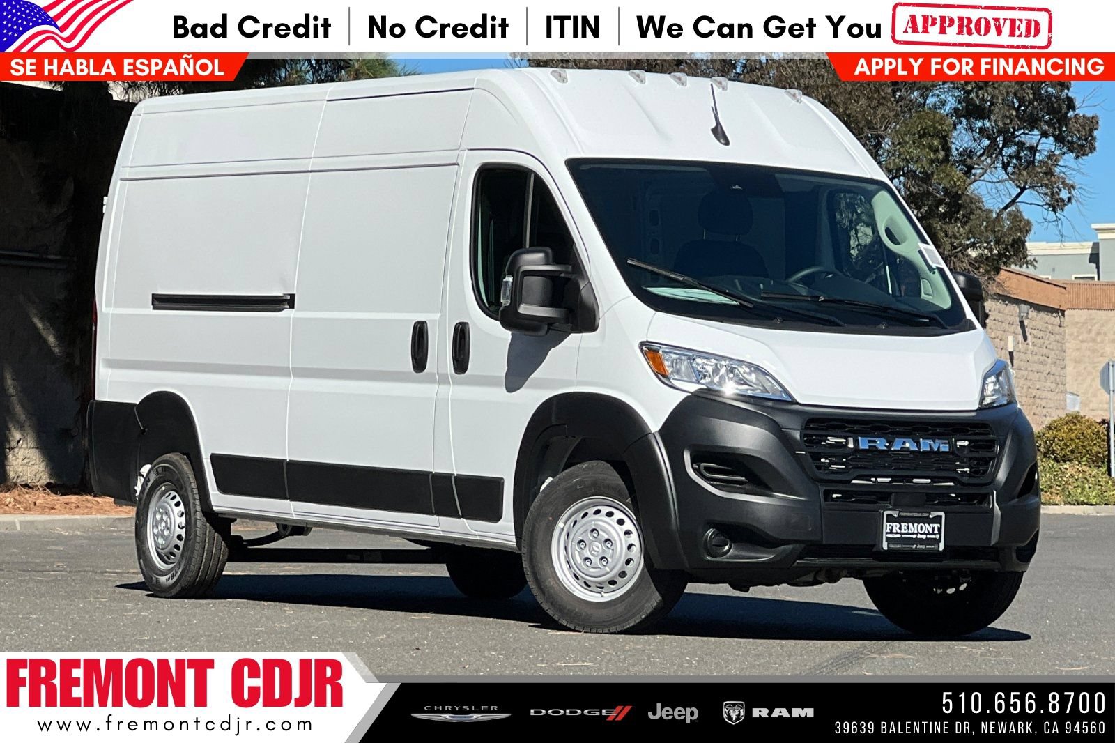 New 2026 RAM ProMaster 2500 FWD 360° Tour