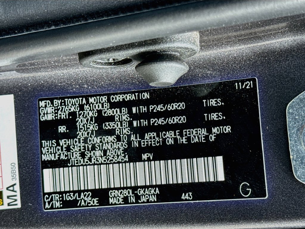 Used 2022 Toyota 4Runner Limited RWD image 39