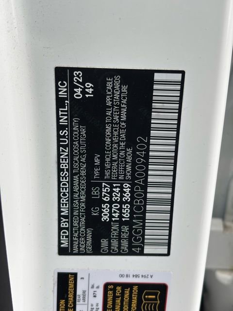 Certified 2023 Mercedes-Benz EQE 350+ 4MATIC SUV image 65