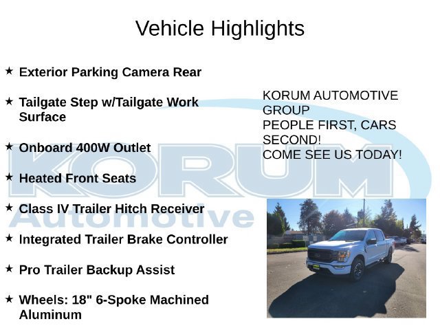 Certified 2022 Ford F150 XLT w/ Equipment Group 302A High AWD/4WD image 12