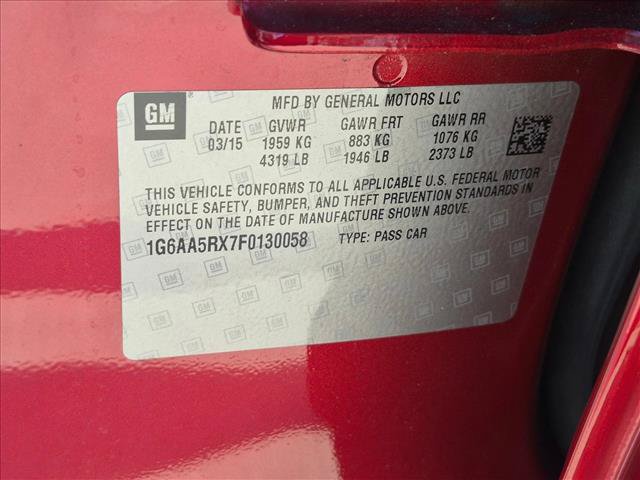 Used 2015 Cadillac ATS 2.0T Sedan RWD image 14
