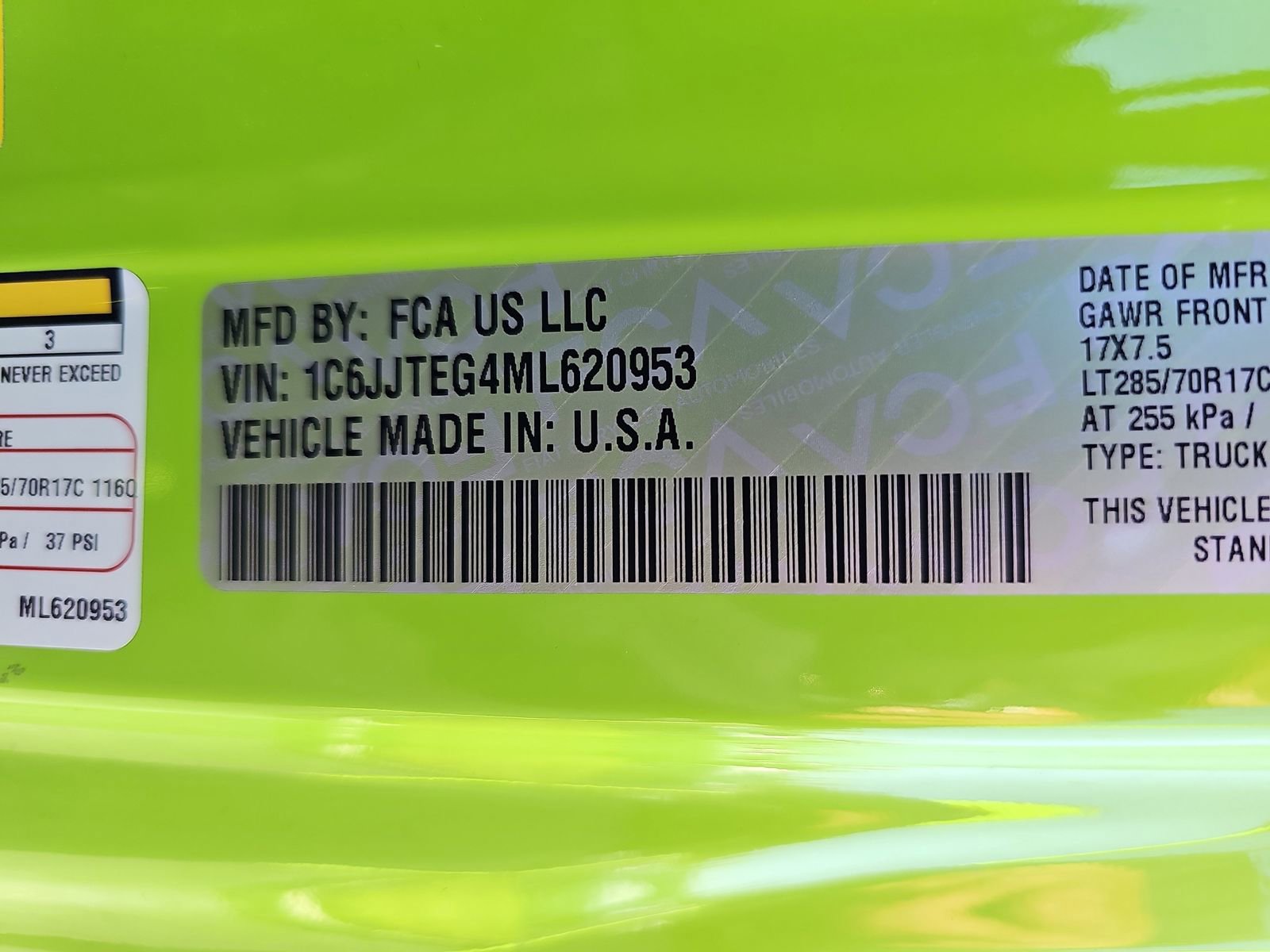 Used 2021 Jeep Gladiator Mojave image 16