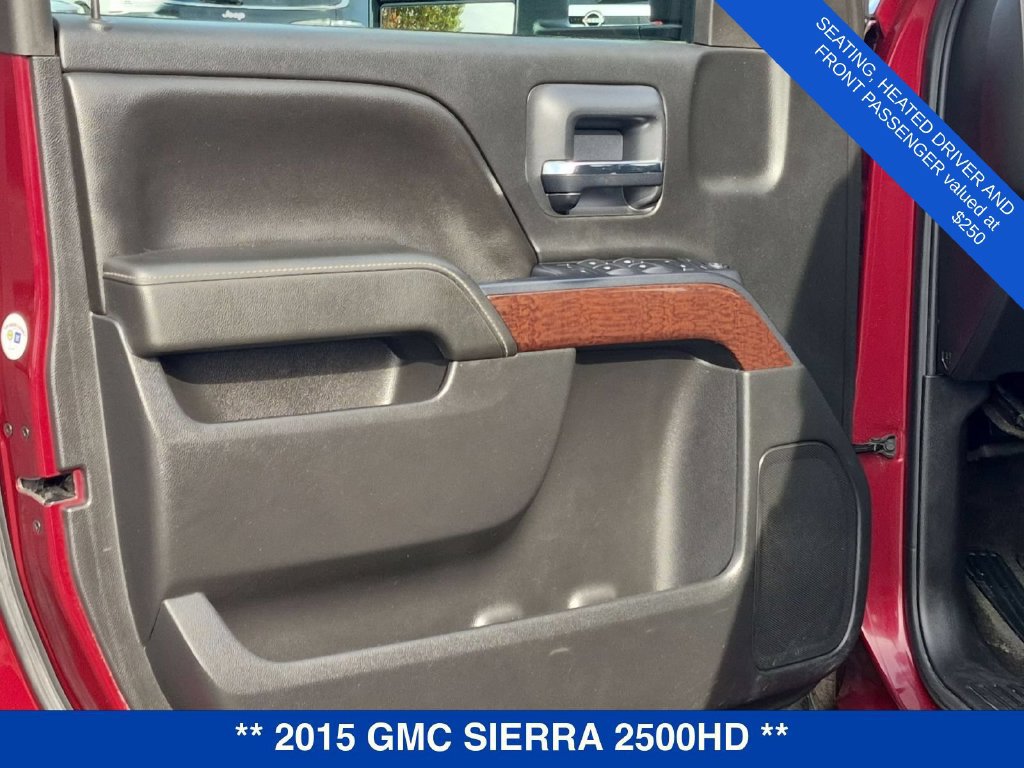 Used 2015 GMC Sierra 2500 SLE w/ SLE Preferred Package AWD/4WD image 13
