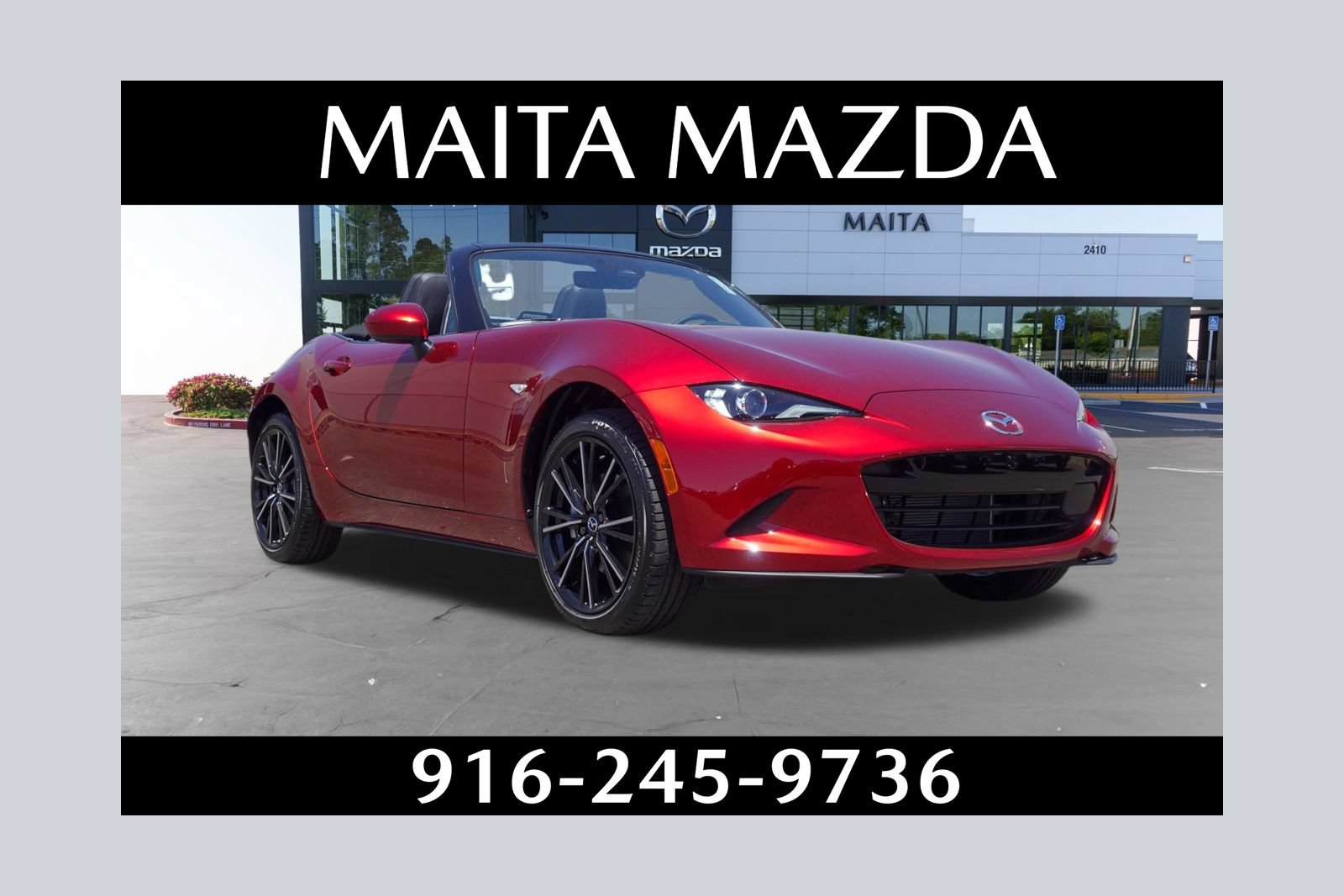 New 2026 MAZDA MX-5 Miata Grand Touring w/ Weather Package RWD image 1