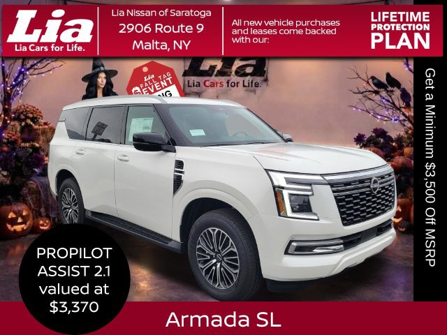 New 2026 Nissan Armada SL w/ Captain's Chari Seat Package
