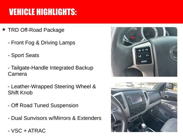 Used 2013 Toyota Tacoma PreRunner w/ TRD Off-Road Pkg image 27