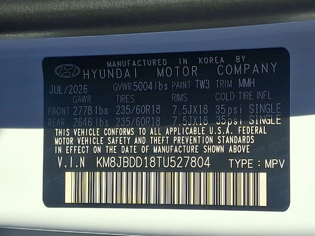 New 2026 Hyundai Tucson SEL AWD/4WD image 19