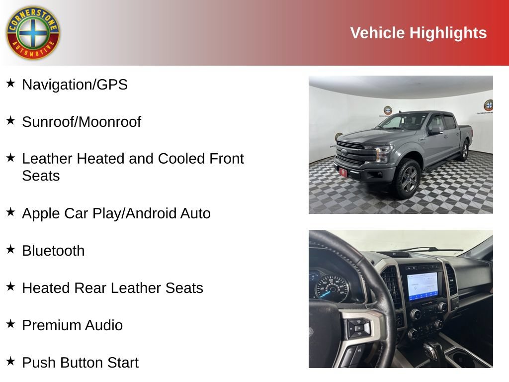 Used 2020 Ford F150 Lariat w/ Equipment Group 502A Luxury AWD/4WD image 2