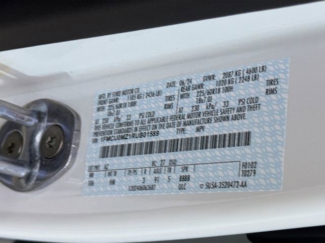 Used 2024 Ford Escape ST-Line w/ Equipment Group 301A image 30