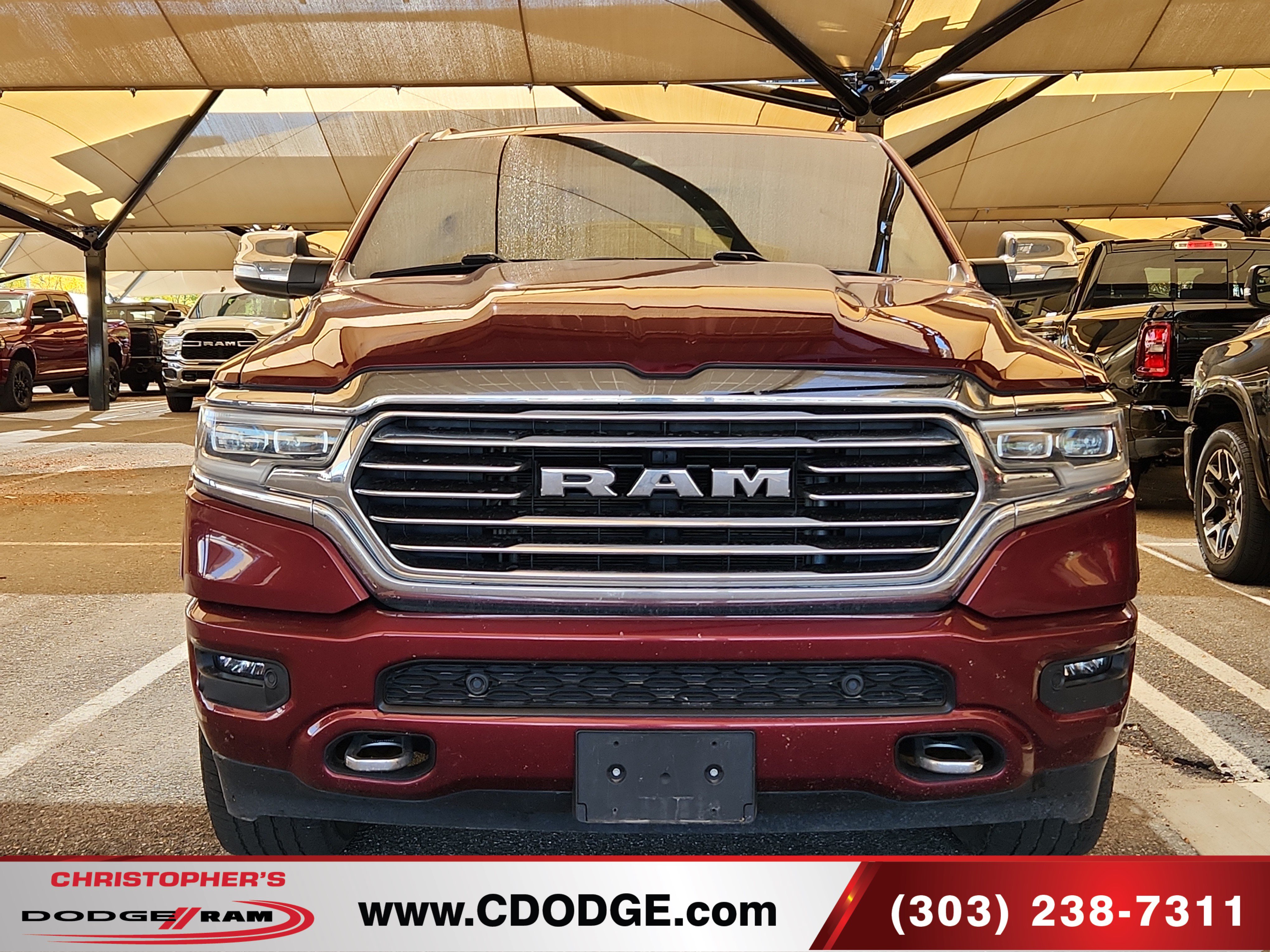 Used 2022 RAM 1500 Limited w/ Body Color Bumper Group AWD/4WD image 2