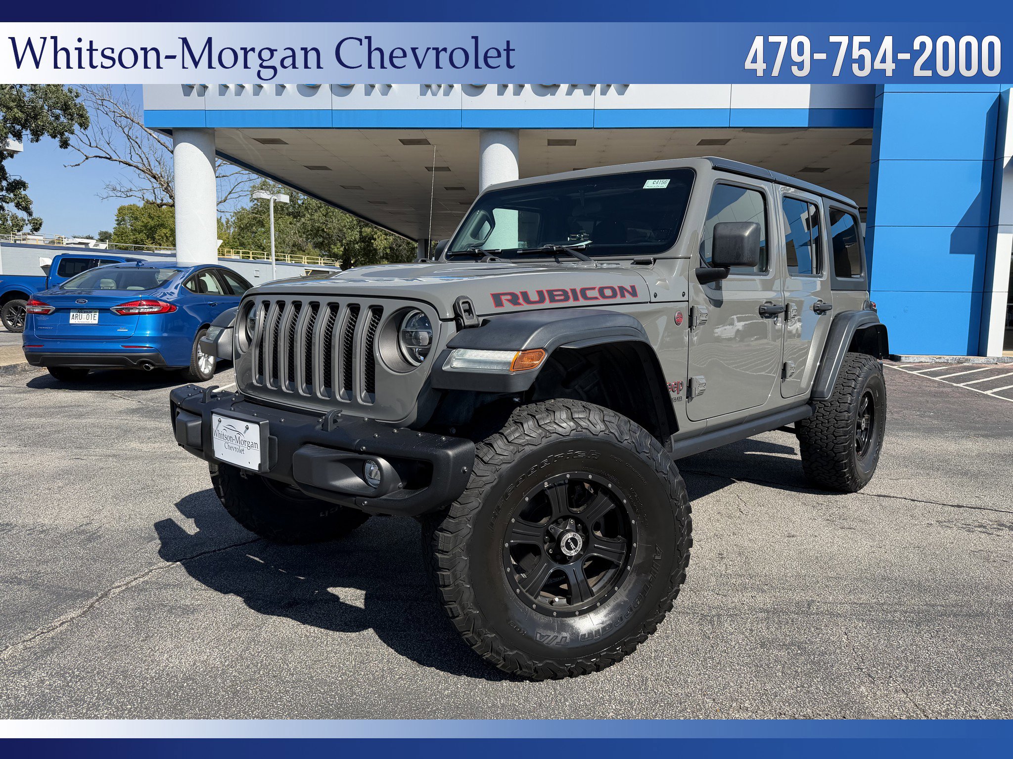 Used 2020 Jeep Wrangler Unlimited Rubicon w/ LED Lighting Group image 1