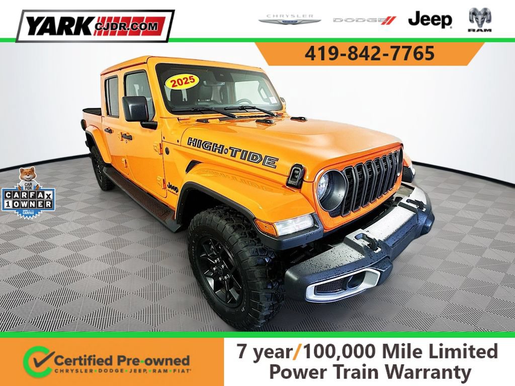 Certified 2025 Jeep Gladiator Sport
