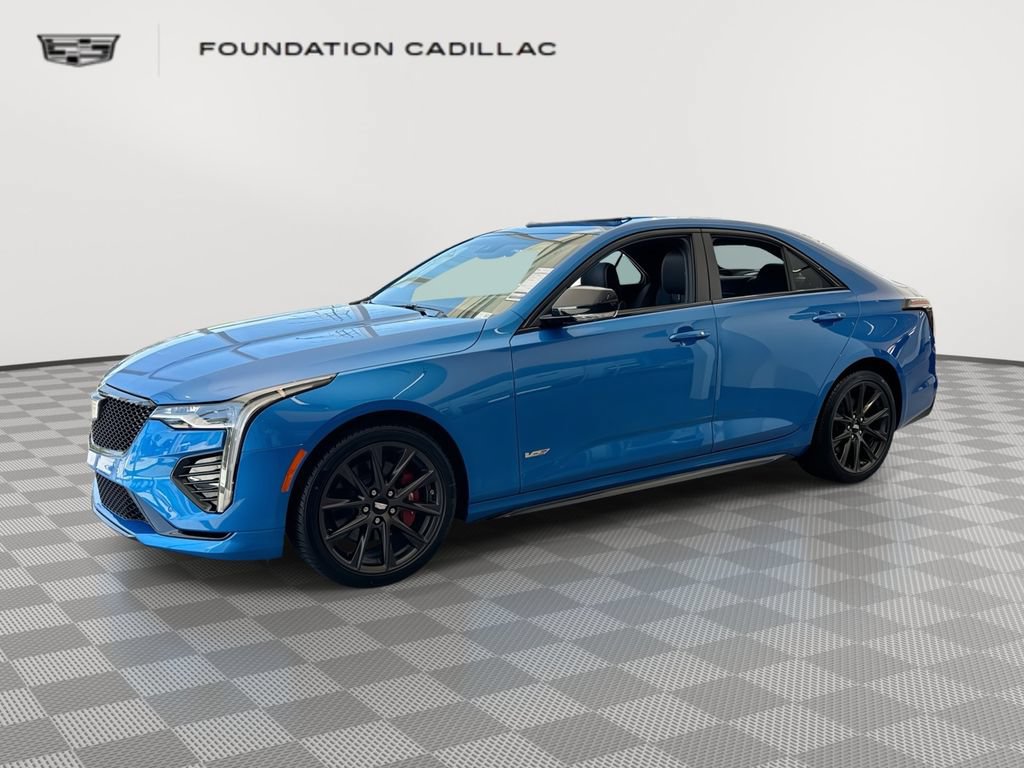 New 2026 Cadillac CT4 V w/ Navigation Package AWD/4WD image 1
