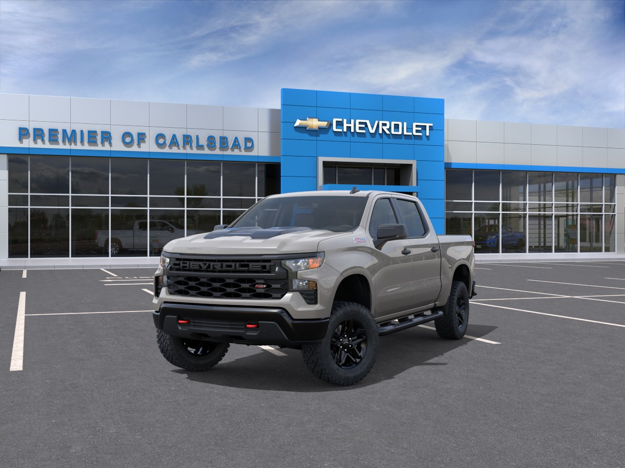 New 2026 Chevrolet Silverado 1500 Custom Trail Boss w/ LPO, Dark Essentials Package AWD/4WD image 8