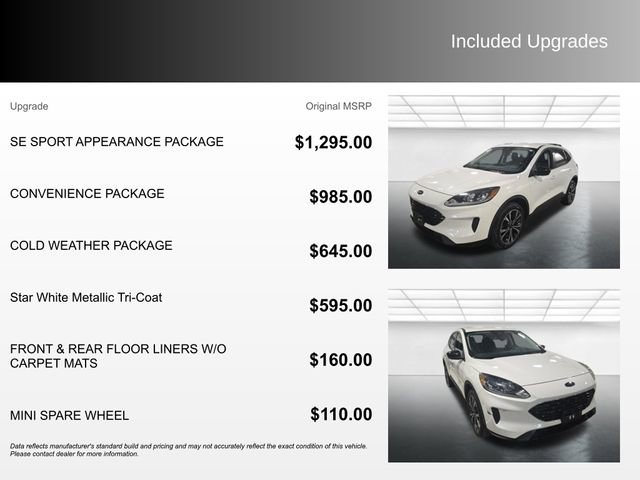 Used 2021 Ford Escape SE w/ SE Sport Appearance Package image 4