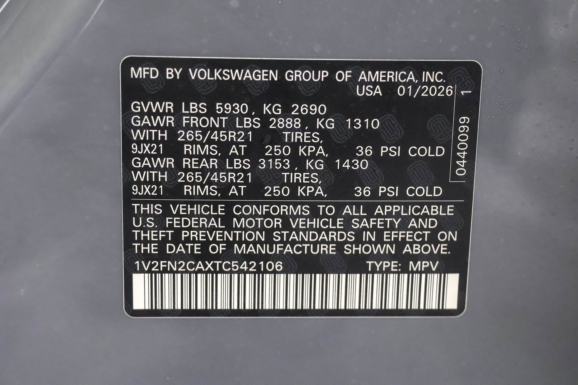 New 2026 Volkswagen Atlas SEL Premium R-Line image 50