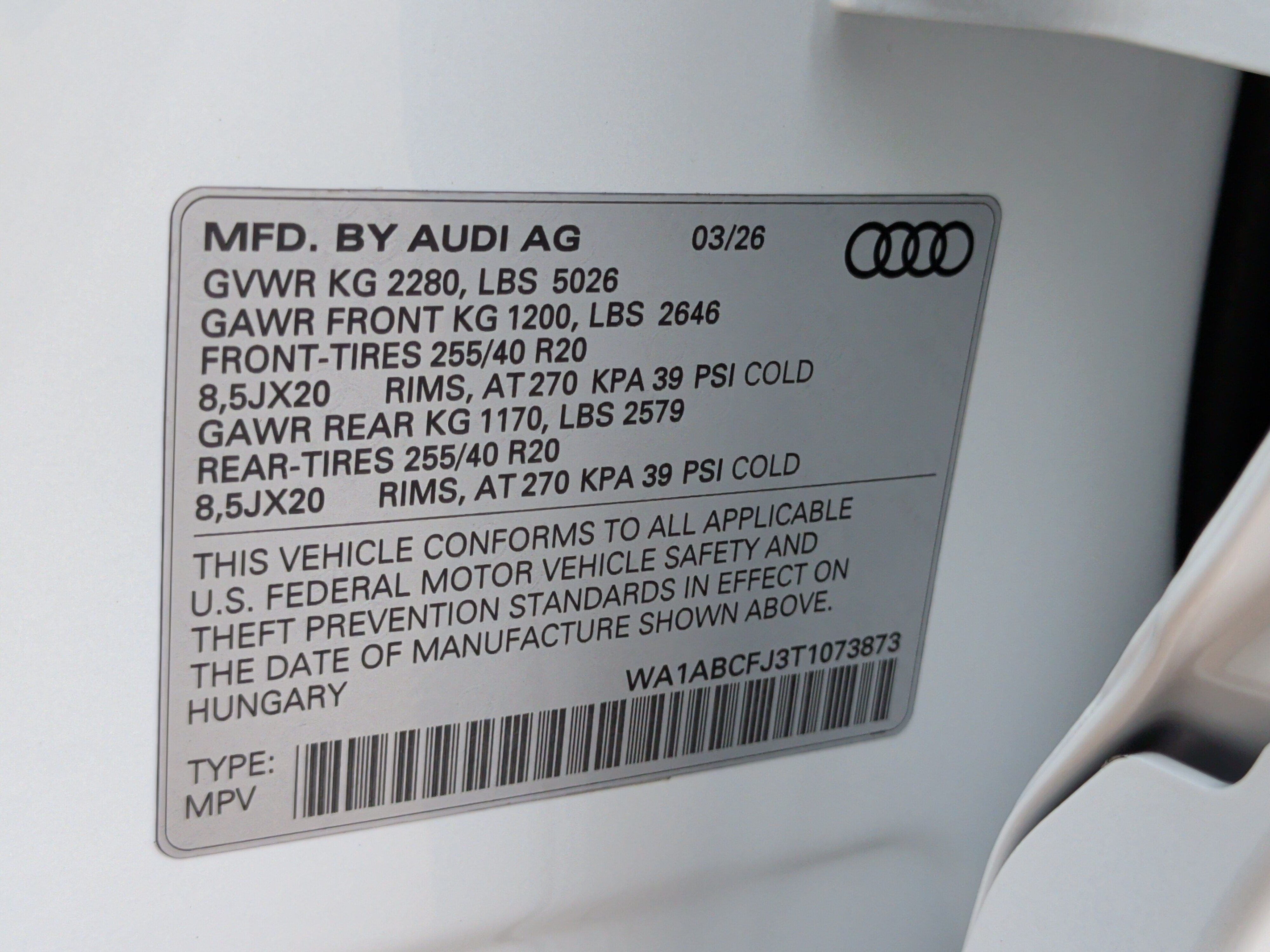 Used 2026 Audi Q3 quattro 2.0T AWD/4WD image 45
