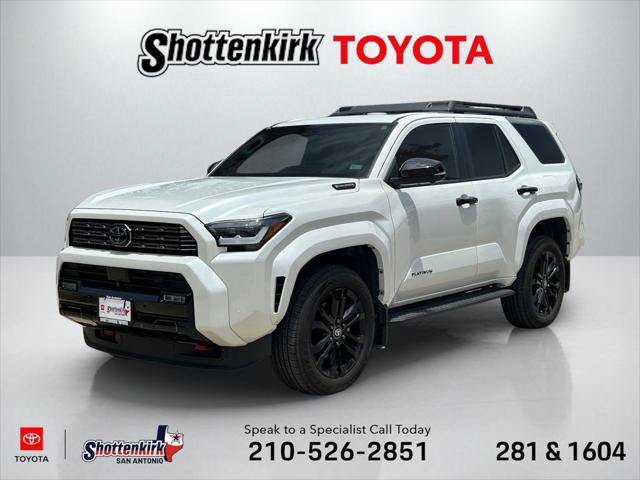 Certified 2025 Toyota 4Runner Platinum AWD/4WD video 1