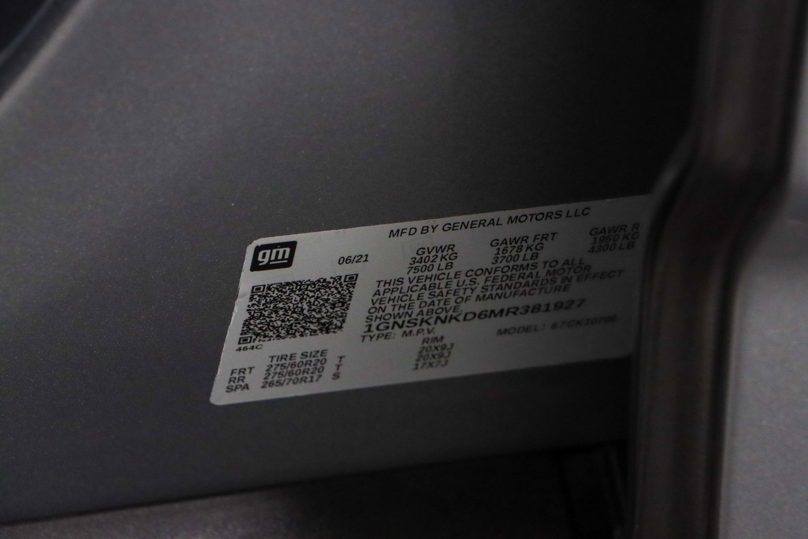 Used 2021 Chevrolet Tahoe LT w/ Rear Media and Nav Package image 39