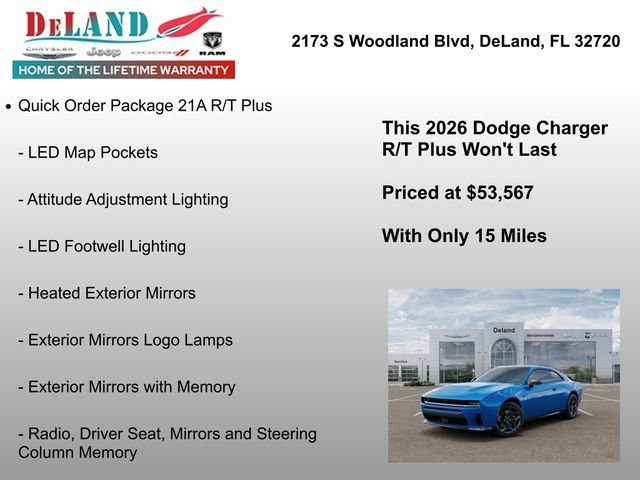 New 2026 Dodge Charger R/T image 19