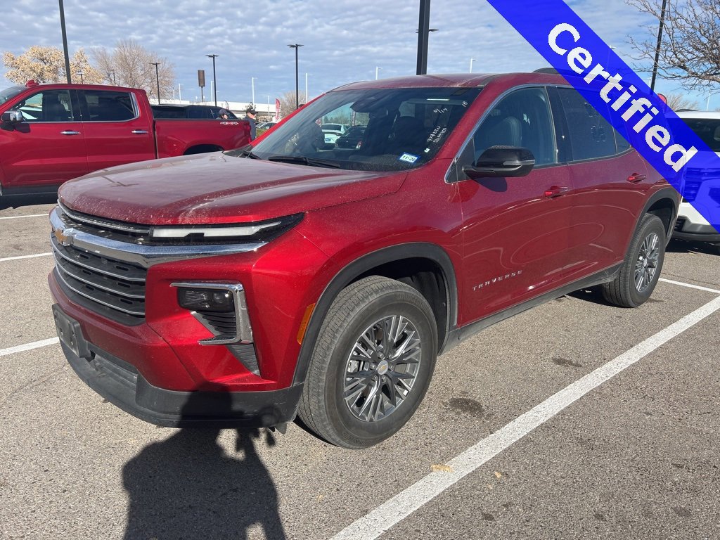 Certified 2025 Chevrolet Traverse LT