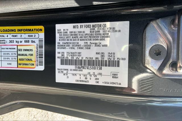 Used 2020 Ford Mustang GT w/ GT Performance Package image 31