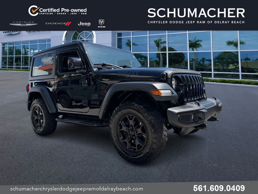 Certified 2023 Jeep Wrangler Sport