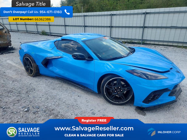 Used 2024 Chevrolet Corvette Stingray Coupe w/ Battery Protection Package RWD image 5