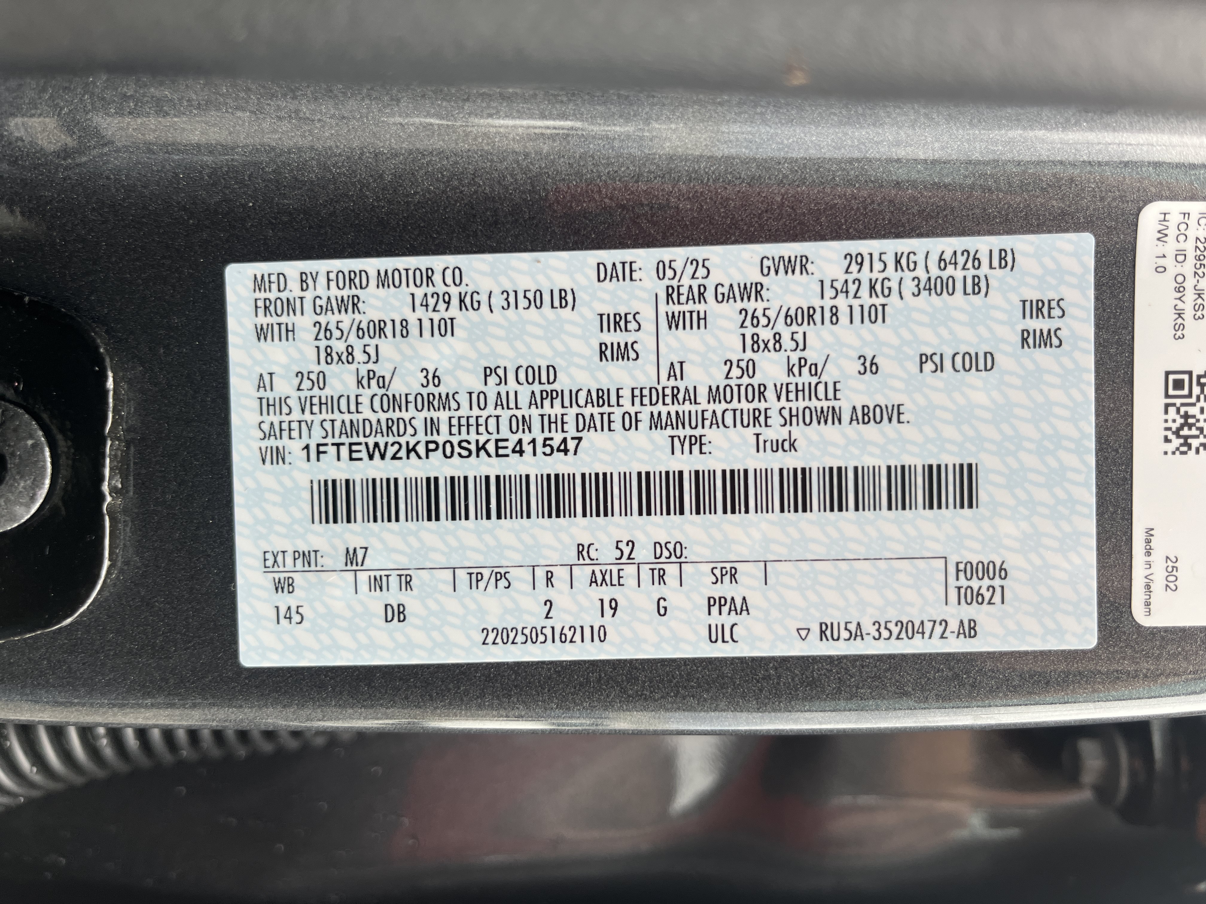 Used 2025 Ford F150 STX RWD image 10