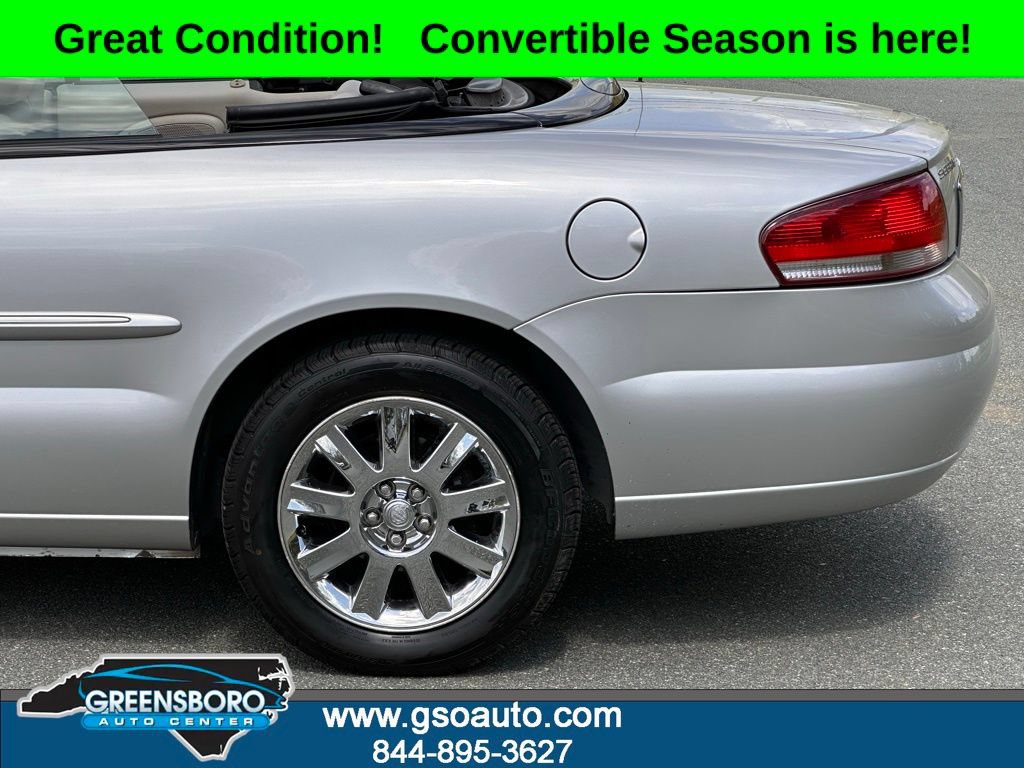 Used 2004 Chrysler Sebring Limited w/ Driver Convenience Group FWD image 31