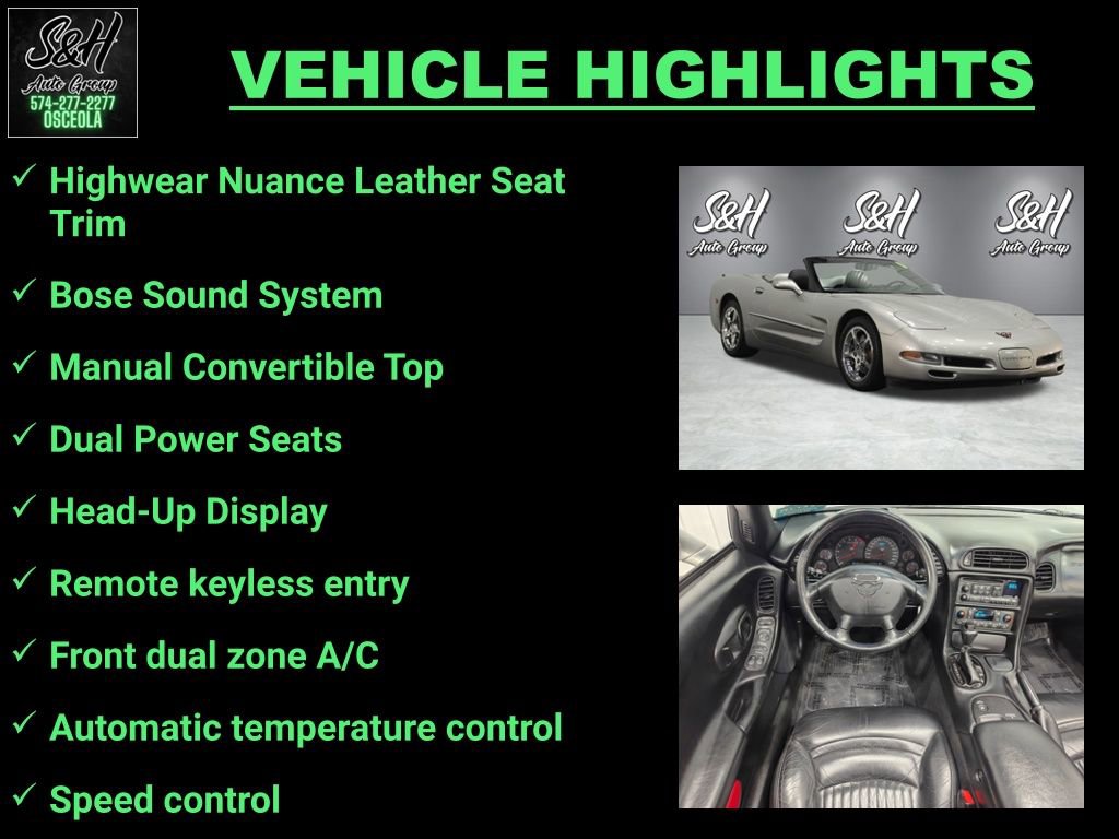 Used 2004 Chevrolet Corvette Convertible w/ Preferred Equipment Group image 3