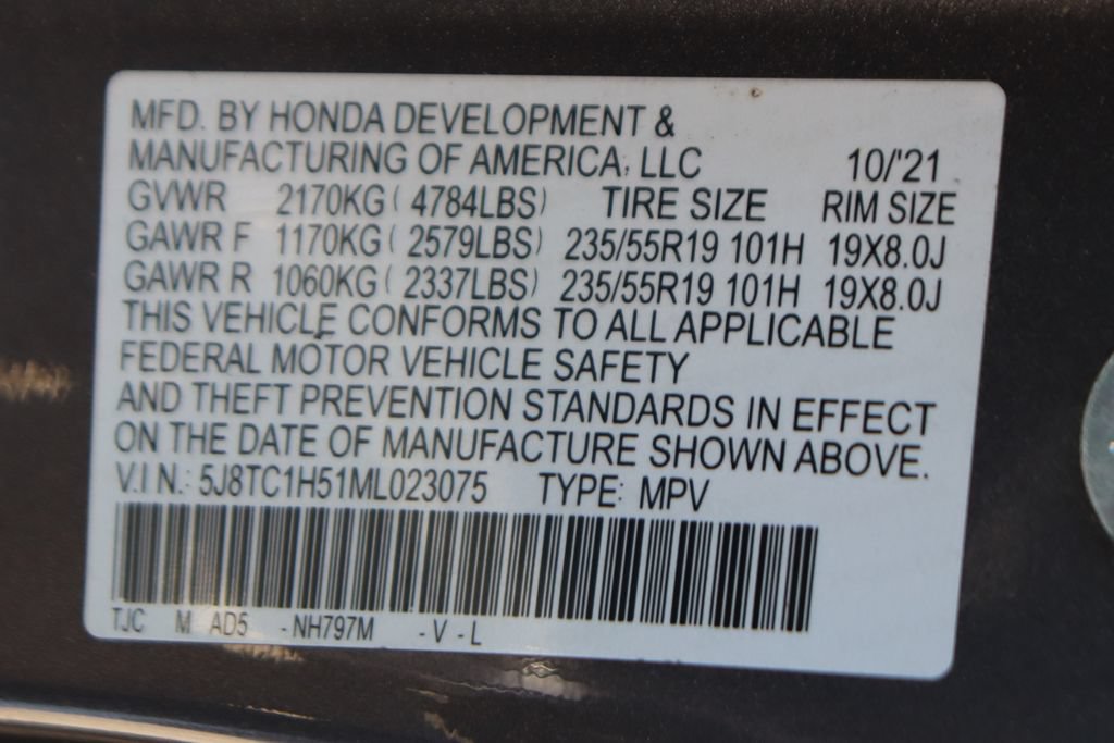 Used 2021 Acura RDX FWD w/ Technology Package image 49