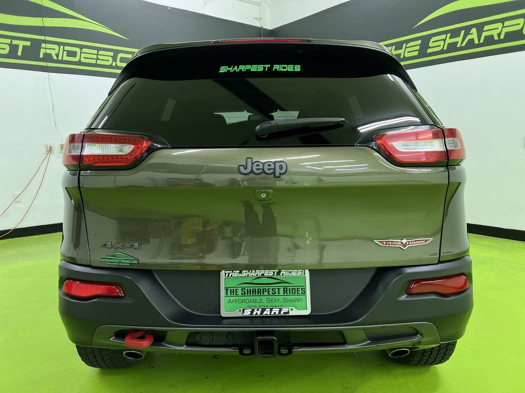 Used 2014 Jeep Cherokee Trailhawk w/ Comfort/Convenience Group AWD/4WD image 8